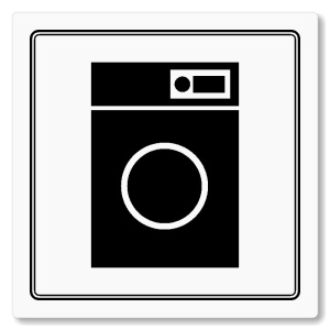 Prádelna, 148x148mm, bílá, Utah